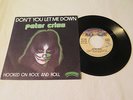 PETER CRISS 45 TOURS 7 DONT YOU LET ME DOWN 1978 FRANCE RTL KISS