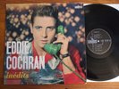 VINYL LP ORIGINAL EDDIE COCHRAN INEDITS 1964 1ST PRESS LBY1209 BIEM ROCKABILLY