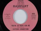 70s Disco Soul 45 EASTSIDE CONNECTION You're So Right For Me RAMPART VG+ HEAR