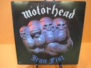 Motorhead Iron Fist + Insert Oop 1st Press PROMO COPY