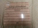 BEETHOVEN SAMTLICHE WERKE FUR KLAVIER UND VIOLONCELLO/WEISBROD /STEIN/3 LP SETEX