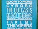 OUTCASTS 7” sampler from 1980 'Room To Move' with VIPERS + SHOCK TREATMENT punk