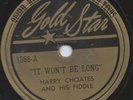 CAJUN 78, HARRY CHOATES, GOLD STAR 1388