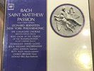 Bach Saint Matthew Passion SEALED Bernstein NY Philharmonic