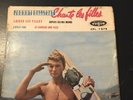 VINYLE 45 T JOHNNY HALLYDAY  CHANTE LES FILLES EPL 7878 DISQUES VOGUE
