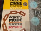 Both MASTER AND SERVANT German Splattered Colour Vinyl 12 Inches. Depeche Mode
