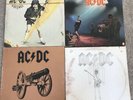 AC/DC LP LOT. For Those About To Rock, High Voltage, Flick Of The Switch, Let Th