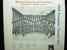Edward T Harn-School Band of America-School Chorus-1968 European World Tour-2 LP