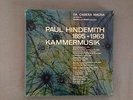 E358 Paul Hindemith Chamber Music 9LP Da Camera Magna SM 92714/22 Stereo
