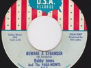 Northern Soul 45 - BOBBY JONES & PARA-MONTS  - Beware A Stranger / Check Me Out