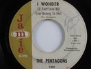 Northern Soul Popcorn 45 PENTAGONS I Wonder JAMIE HEAR