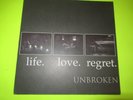 UNBROKEN LIFE LOVE REGRET LP ORIGINAL BLACK VINYL / SXE HARDCORE