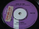 DEEP PURPLE smoke on the water/child in time 1977 UK PUR132 FACTORY SAMPLE 45 EX