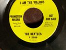 THE BEATLES Promo 45 VINYL RECORD Hello Goodbye I AM THE WALRUS P2056 45-X46160
