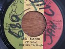 BLACK SKIN THE PROPHET rare Red Blood roots reggae 45 HEAR