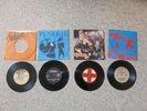 Plasmatics plus two 1980s punk rock and KISS vintage 45 rpm records