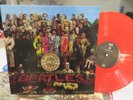 THE BEATLES SGT PEPPERS LP FLAMING RED COLORED VINYL  COLOR BRAND NEW GORGEOUS