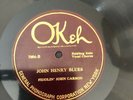 COUNTRY FIDDLIN JOHN CARSON Okeh 7004 John Henry Blues/Dixie Cowboy E+