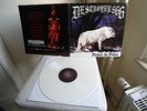 DESTROYER 666 original limited white Vinyl LP Unchain The Wolves (1997)