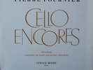 Cello Encores Pierre Fournier & Gerald Moore Columbia Blue Gold 33CX 1644 LP