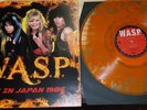 W.A.S.P.  live in japan 1986  Pop Up Cover Orange Vinyl  500 Copies