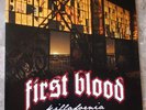 First Blood Killafornia 2006 LP Orange Vinyl M & Insert Original Ltd Edition 250