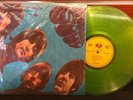 The Beatles: Rubber Soul LP Record RARE Green Vinyl Taiwan Import