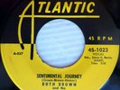 RUTH BROWN Delta Rhythm Boys 45 SENTIMENTAL JOURNEY  IT'S ALL IN YOUR MIND D1134