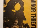 Minor Threat 7in Vinyl 1981 Discord 3 Yellow Cover blue label 2nd pressing
