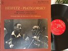 Heifetz Piatigorsky Brahms Double RCA VICTOR Soria LDS 2513 Living Stereo NM