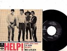 BEATLES EP PS Help Sweden SWEDEN GEOS 234 RARE 'DARK BLUE LINES' cover SWEDISH