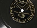 Jimmie Rodgers MONTGOMERY WARD 4728 E PRE WAR COUNTRY 78