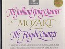 * COLUMBIA SAX 2470/2 BLUE  SILVER 3 LP * NM * JULLIARD - MOZART HAYDN QUARTETS