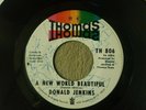 Donald Jenkins, A New World Beautiful on Thomas records, VG plus