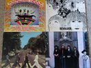 THE BEATLES: 4 LP Lot; ABBEY ROAD; HEY JUDE; REVOLVER; MAGICAL MYSTERY TOUR
