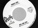 45 CHARLIE RICH TURN AROUND AND FACE ME/NICE & EASY Groove promo unplayed dustM-