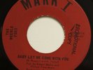 WEEBLE FOXX: BABY LET ME COME WITH YOU -  1966 OHIO GARAGE PROMO 45rpm