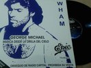 Wham-Music From the Edge Of Heaven-LP Mexico Promo radio Unique cover, EPIC