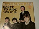The BEATLES TICKET TO RIDE / YES IT IS Capitol 5407 45rpm Record Vinyl (tb)