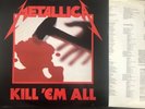 Metallica Kill‘em All Vinyl LP MFN 7 Music ForNations
