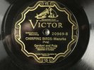 GARDONI & PUIG Chirping Birds/Gypsy Revel VICTOR 20969 Accordion/Banjo 1927 E/E+