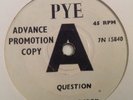 SANDRA BARRY - QUESTION / YOU CAN TAKE IT FROM ME - UK PYE PROMO. VG++. JKELLY