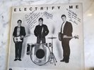 The Plugz : Electrify Me. SIGNED 1979 Record.