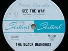 THE BLACK DIAMONDS I WANT NEED LOVE YOU RARE 1966 AUST FESTIVAL LABEL SINGLE