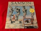 SAMSON - SHOCK TACTICS LP Original 1989 Spain press VINYL Bruce Dickinson band