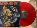 Iron Maiden - No Prayer For The Dying - 1990 US Limited Ed Red Vinyl (NM-)