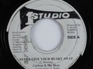 Reggae 45 CARLTON & HIS SHOE Never Give Your Heart Away STUDIO ONE HEAR