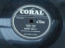 BUDDY HOLLY 78 PEGGY SUE / EVERYDAY . EX- CONDITION CORAL Q.72293 CLEAN