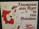 JOAN BAEZ Diamonds And Rust In The Bullring GOLD CASTLE LP VG++/G+
