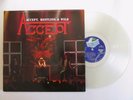 ACCEPT RESTLESS & WILD LP RARE ORIG. 1983 U.K. IMPORT CLEAR VINYL+ LYRICS  UDO